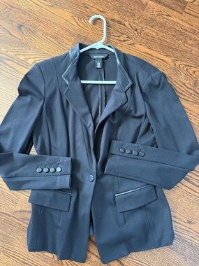 White House Black Market Black Women's Tailored Blazer